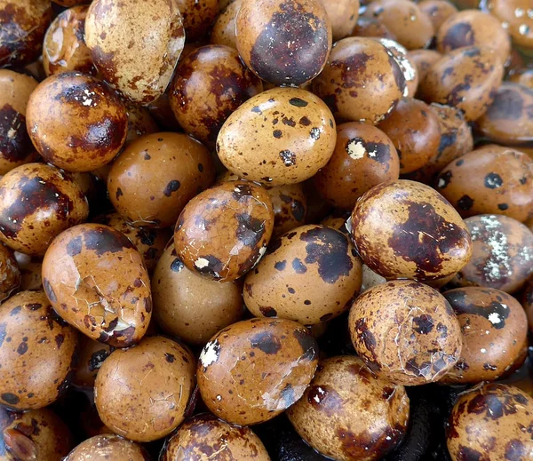 Tea leaf eggs closeup for sale — Stock Photo, Image