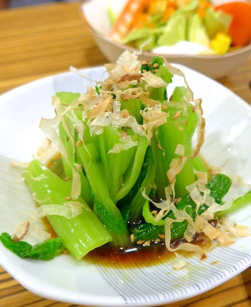 Sushi voorgerecht close-up in restaurant — Stockfoto