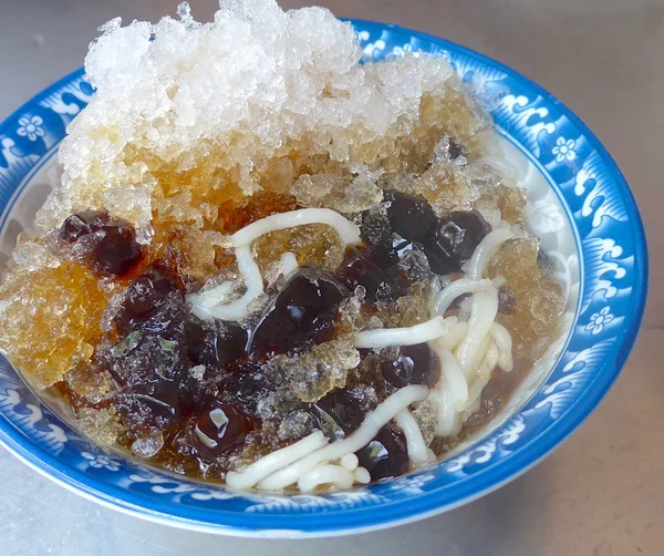 대만에서 빙 디저트 근접 촬영 — 스톡 사진