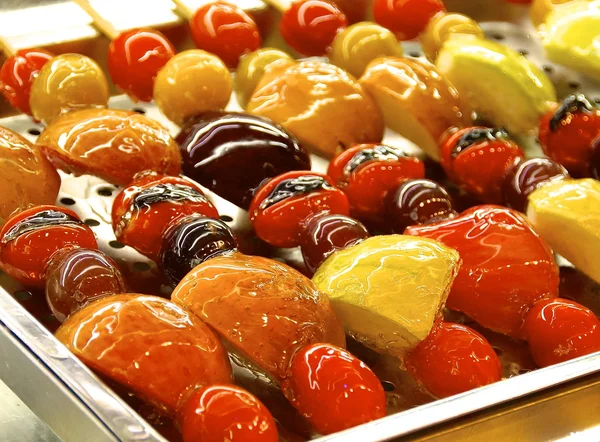 The candied fruit closeup — Stock Photo, Image