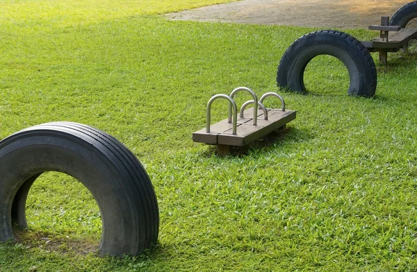 Gymnastikringe für Fitness — Stockfoto