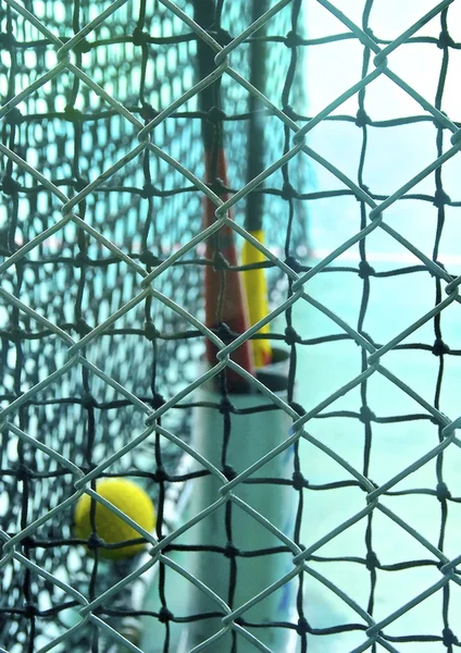 The close view of batting cage — Stock Photo, Image