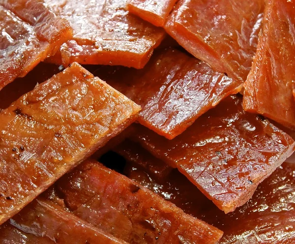 Dilimlenmiş domuz eti closeup Market,