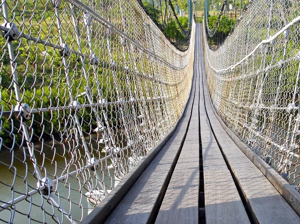 La vista ravvicinata di un ponte levatoio — Foto Stock