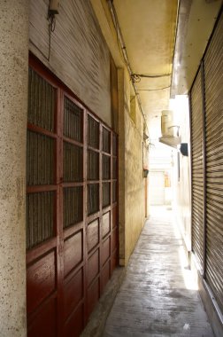 Merkezi Tayvan eski Sokak Görünümü Kapat