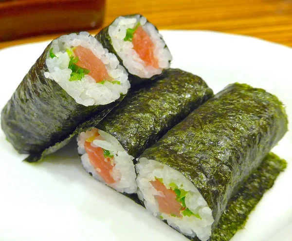 Japanse sushi in Taiwan — Stockfoto