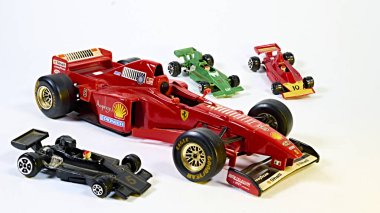 Ferrari Formula 1 'in bir modeli..