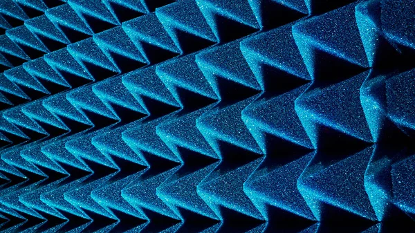 Ses Kayıt Stüdyosunun Arka Plan Görüntüsü Akustik Köpük — Stok fotoğraf