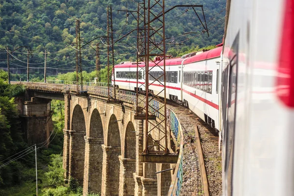 Tren sürmek pitoresk Köprüsü üzerinden