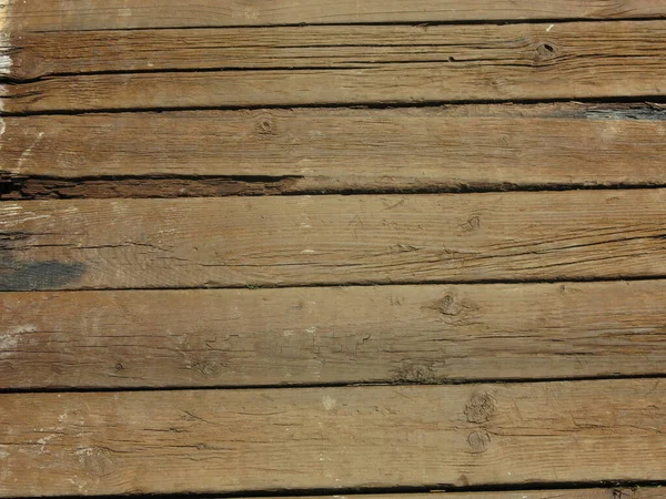 Texture Rough Brown Wooden Boards Made Railway Sleepers — Stock Photo, Image