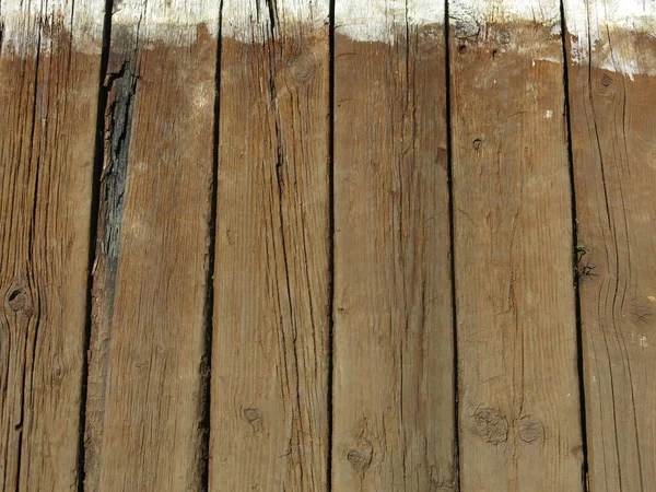 Texture Rough Brown Wooden Boards Made Railway Sleepers — Stock Photo, Image