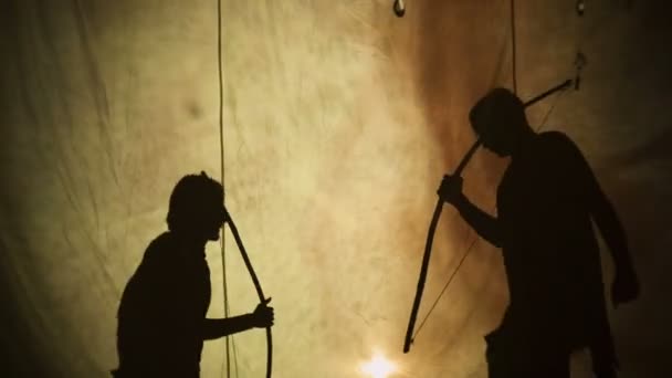 Rituel de deux chasseurs — Video