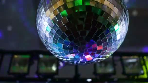 Boule disco close-up . — Video