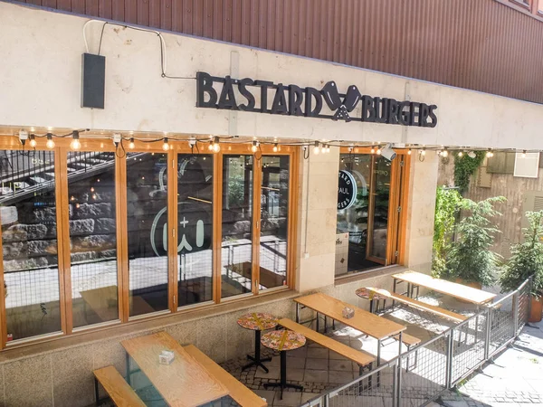 Εστιατόριο Μπάσταρδοι Μπέργκερ Bastard Burgers Είναι Ένα Σουηδικό Franchise Εστιατορίων — Φωτογραφία Αρχείου