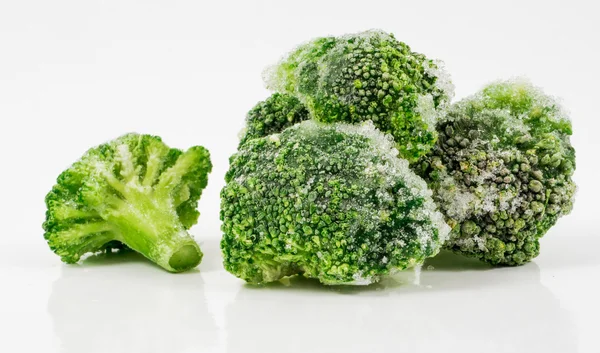 Fryst broccoli Stockbild