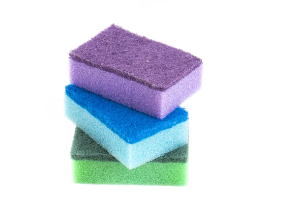 Colored sponges — Stock Photo, Image