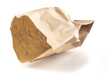 Paper bag brown clipart