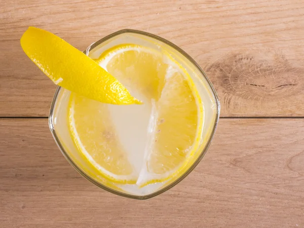 Lemoniada drewno szkło Zdjęcia Stockowe bez tantiem