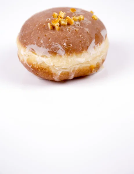 Fresh jummy isolated donuts on white background — Stock Photo, Image