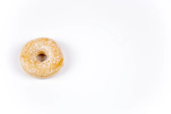 Fresh isolated donuts on white background — Stock Photo, Image