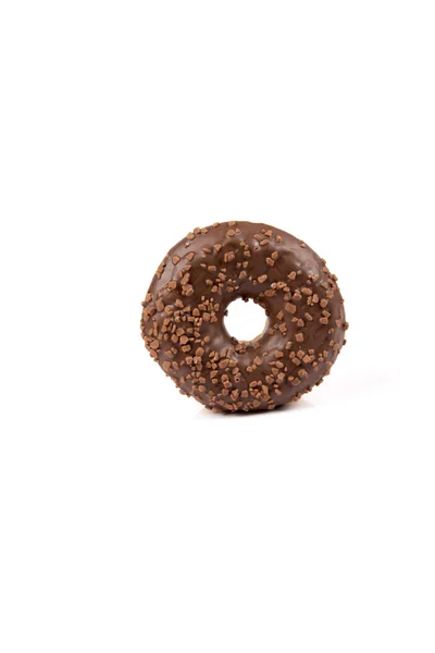 Färska isolerade donuts på vit bakgrund — Stockfoto