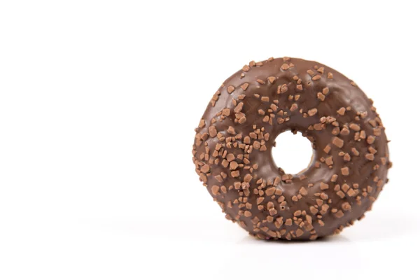 Fresh isolated donuts on white background — Stock Photo, Image