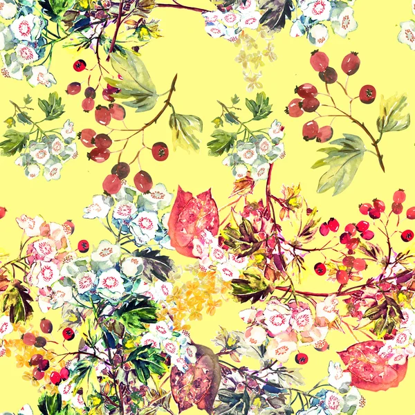 Motif floral sans couture — Photo