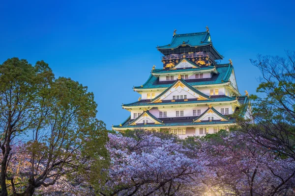 Osaka, japan in osaka castle — Stockfoto