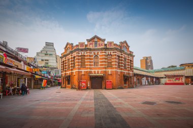 Taipei Ximending kırmızı evde 