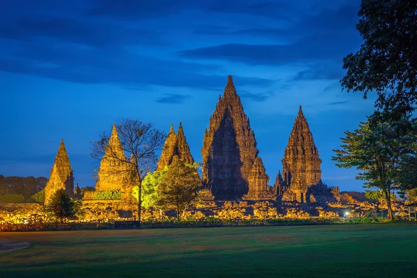 Tempio indù Prambanan. Indonesia, Giava, Yogyakarta — Foto Stock