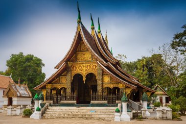 WAT xieng tanga Tapınağı, luang pra bang, laos