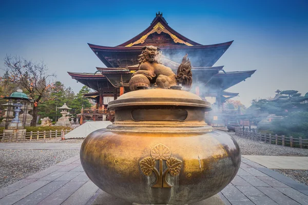 Templo Zenkoji, Nagano, JAPÓN . — Foto de Stock