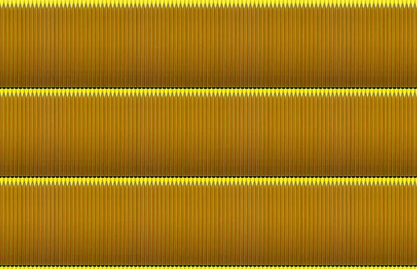Vzor z tmavě žlutých tužek. — Stock fotografie