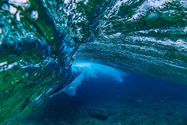 Океанічна хвиля, підводний постріл — стокове фото