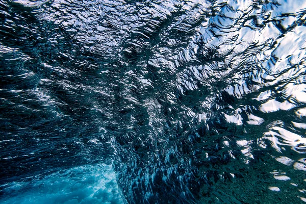 Onda oceanica, colpo subacqueo — Foto Stock