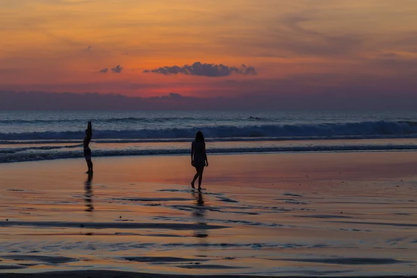 Tramonto sul mare — Foto Stock