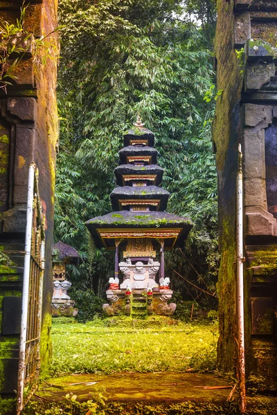 Bali temple at Ubud, Indonesia — Stock Photo, Image