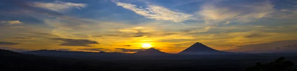 Vulcano Agung — Foto Stock