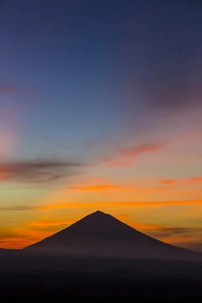 Vulcano Agung — Foto Stock