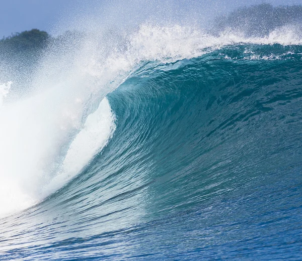 Oceano onda azul — Fotografia de Stock