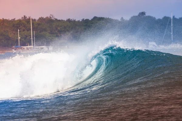 Ocean Blue Wave — Stockfoto