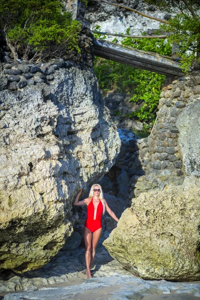 Bikinili kadın — Stok fotoğraf