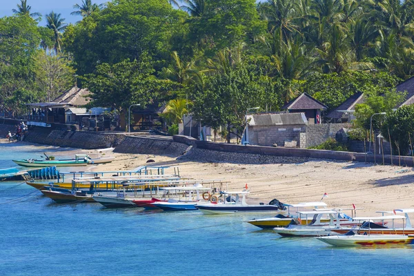 Tropikalne wybrzeże Nusa Penida Island. — Zdjęcie stockowe