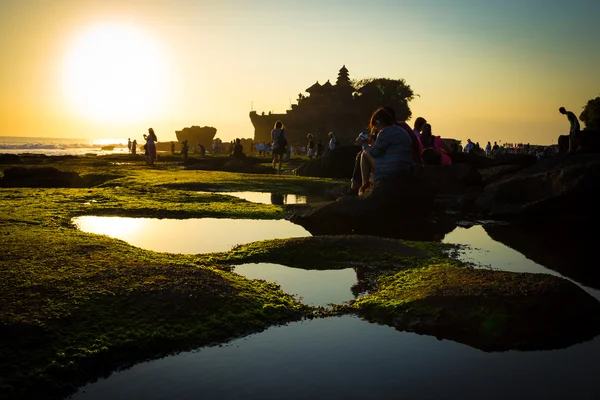 Hindutemppeli Pura Tanah Lot — kuvapankkivalokuva