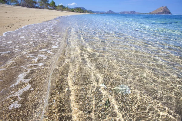 Plage tropicale, Sumbawa, Indonésie . — Photo