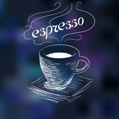 kahve espresso kroki