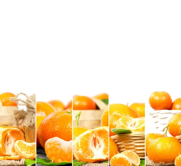 Tangerine Mix Slices — Stock Photo, Image