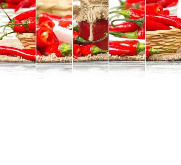 Peper Mix segmenten — Stockfoto