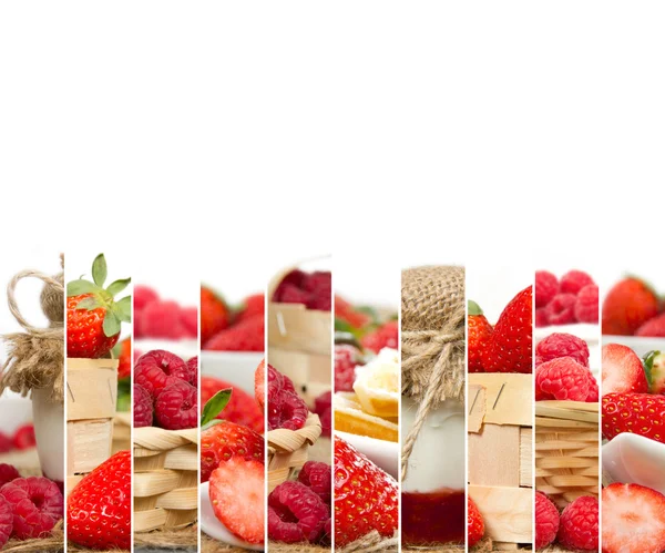 Berry mix Rebanadas — Foto de Stock