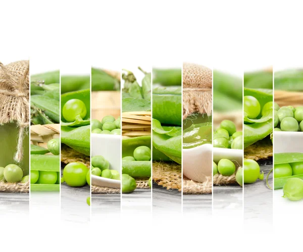 Pea Mix segmenten — Stockfoto